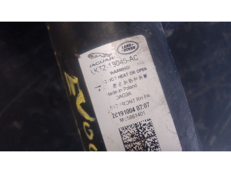 Recambio de amortiguador delantero derecho para land rover range rover evoque (l551) 2.0 d150 mhev 4x4 referencia OEM IAM   