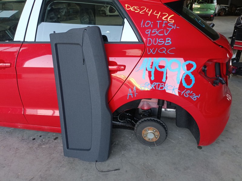 Recambio de bandeja trasera para audi a1 sportback (gba) 25 tfsi referencia OEM IAM   