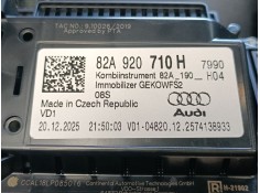 Recambio de cuadro instrumentos para audi a1 sportback (gba) 25 tfsi referencia OEM IAM 82A929710H   2