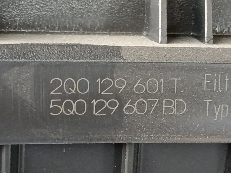 Recambio de filtro aire para audi a1 sportback (gba) 25 tfsi referencia OEM IAM   