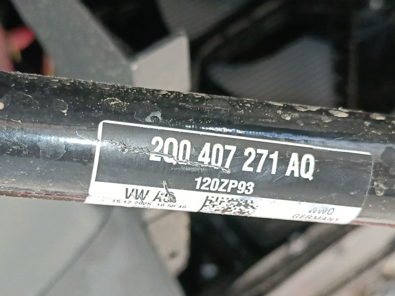 Recambio de transmision delantera izquierda para audi a1 sportback (gba) 25 tfsi referencia OEM IAM   