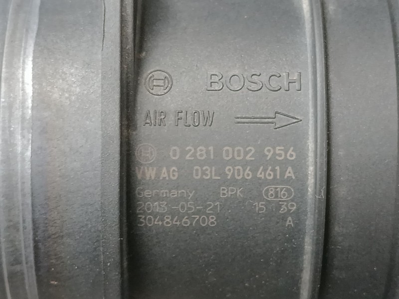 Recambio de caudalimetro para volkswagen passat b7 (362) 2.0 tdi referencia OEM IAM   