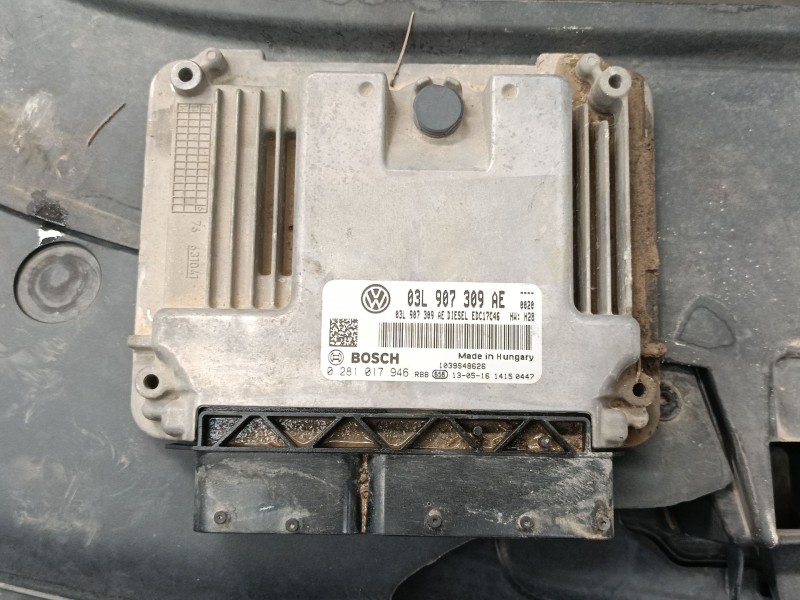 Recambio de centralita motor uce para volkswagen passat b7 (362) 2.0 tdi referencia OEM IAM 03L907309AE 0281017946 