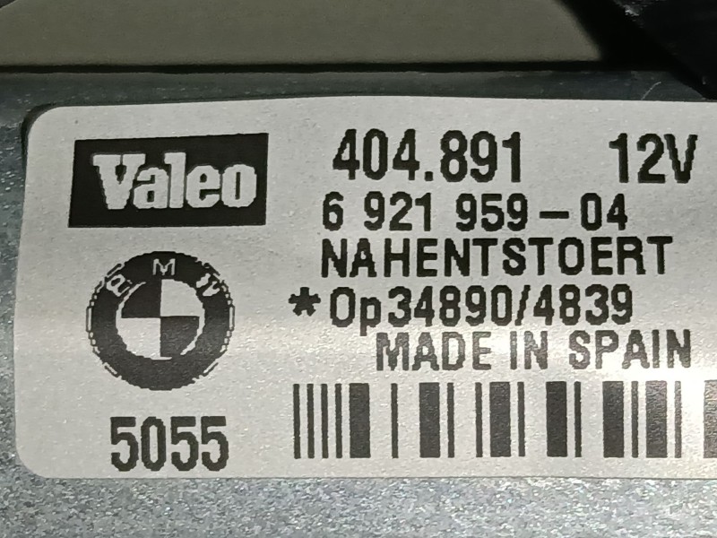 Recambio de motor limpia trasero para bmw 1 (e87) 120 d referencia OEM IAM   