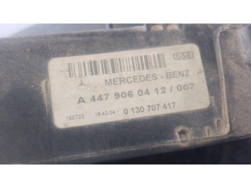 Recambio de electroventilador para mercedes-benz vito tourer (w447) 114 cdi / 114 bluetec (447.701, 447.703, 447.705) referencia