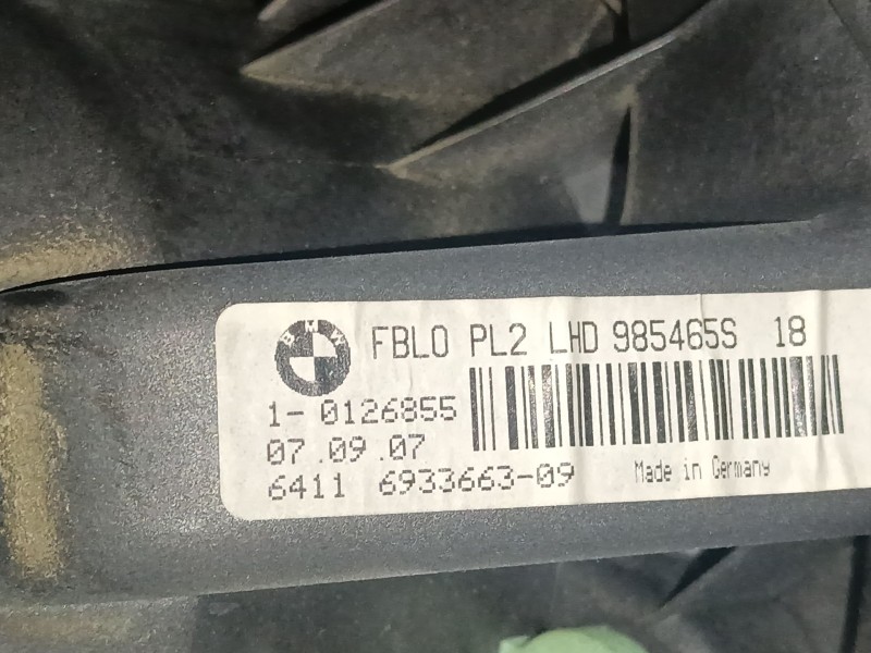 Recambio de ventilador calefaccion para bmw 1 (e87) 118 d referencia OEM IAM   