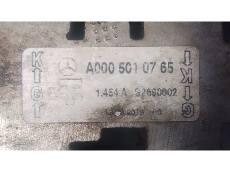 Recambio de radiador aceite para mercedes-benz vito tourer (w447) 114 cdi / 114 bluetec (447.701, 447.703, 447.705) referencia O