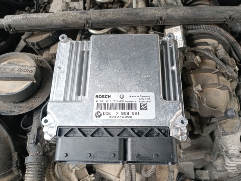 Recambio de centralita motor uce para bmw 1 (e87) 118 d referencia OEM IAM 7809001 0281014239 