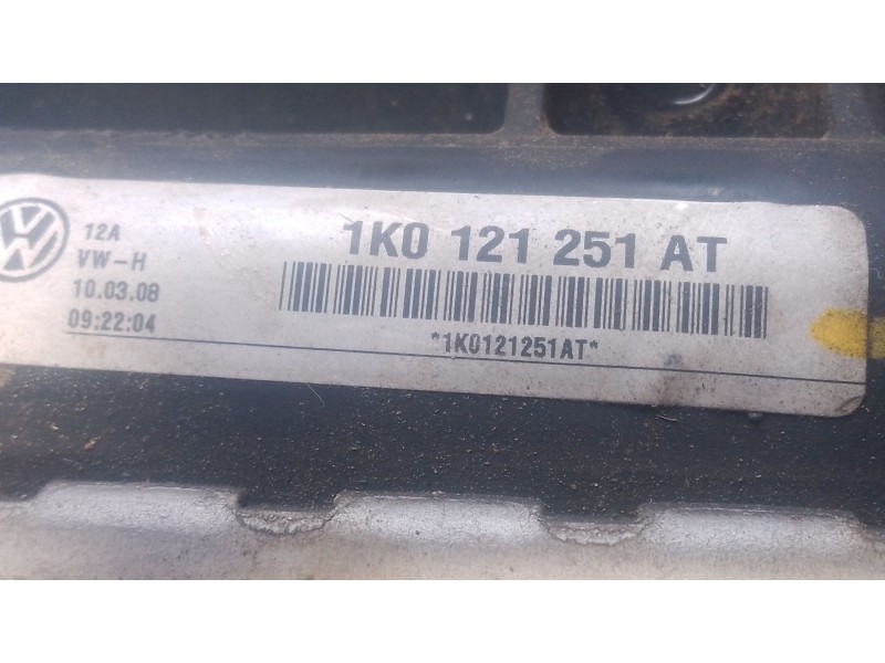 Recambio de radiador agua para audi a3 (8p1) 1.8 tfsi referencia OEM IAM   