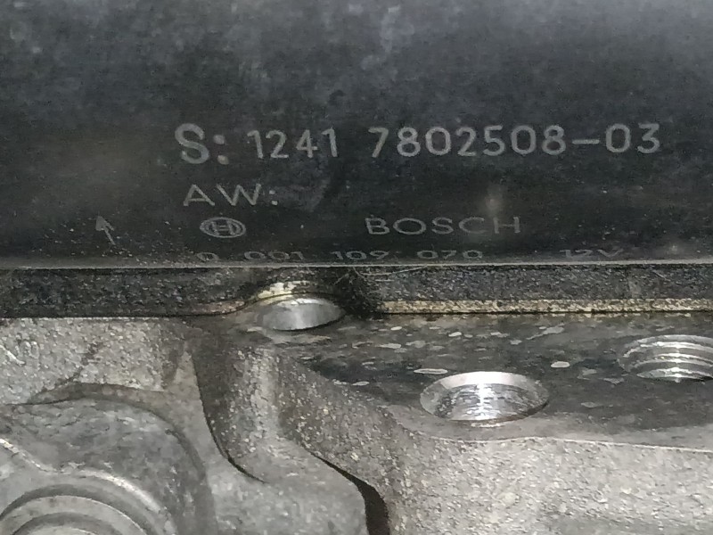 Recambio de motor arranque para bmw 1 (e87) 118 d referencia OEM IAM   