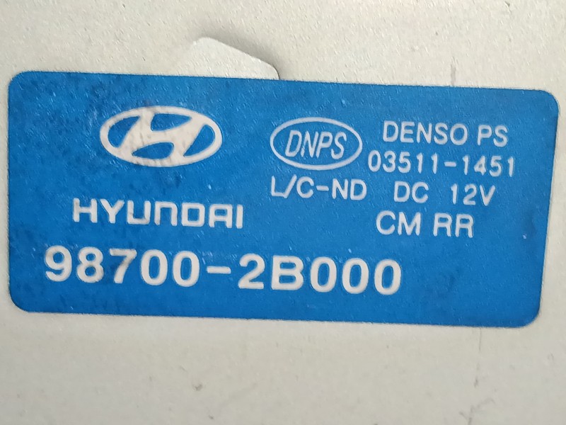 Recambio de motor limpia trasero para hyundai santa fé ii (cm) 2.2 crdi gls referencia OEM IAM   