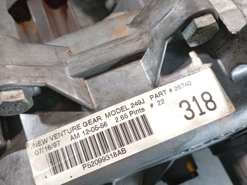 Recambio de caja cambios para jeep grand cherokee i (zj, zg) 2.5 td laredo referencia OEM IAM 5210902VAB 249J 