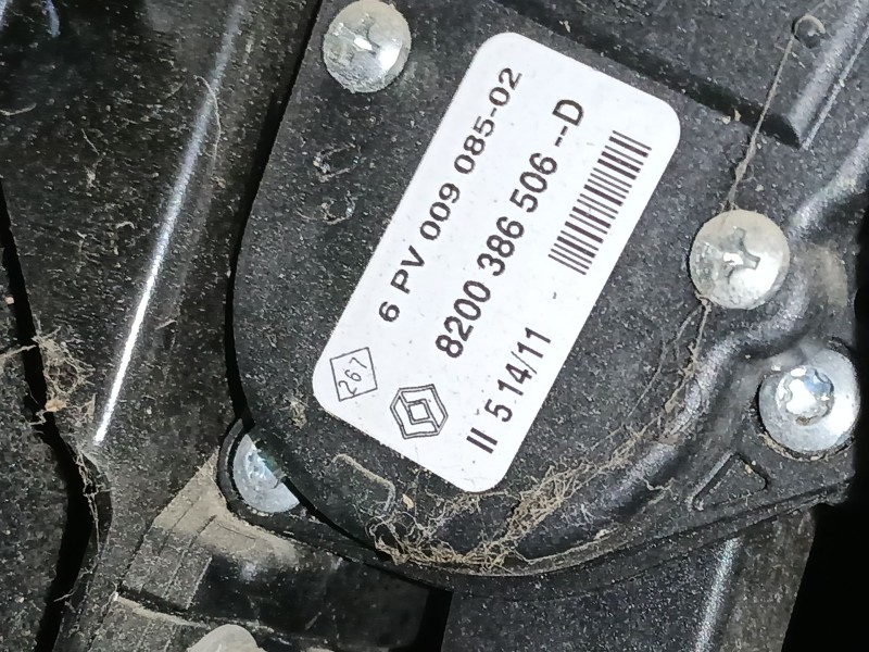 Recambio de pedal acelerador para dacia duster (hs_) 1.5 dci (hsmc) referencia OEM IAM 8200386506D 6PV009085 