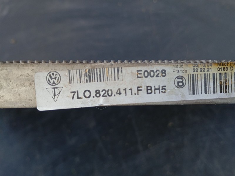 Recambio de condensador / radiador aire acondicionado para volkswagen touareg (7la, 7l6, 7l7) 2.5 r5 tdi referencia OEM IAM   
