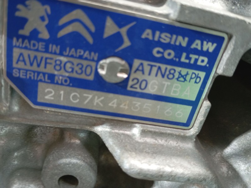 Recambio de caja cambios para peugeot 3008 ii suv (mc_, mr_, mj_, m4_) 1.2 thp/ puretech 130 (mrhnsm, mrhnsu, mrhnsj, mrhnyw,...