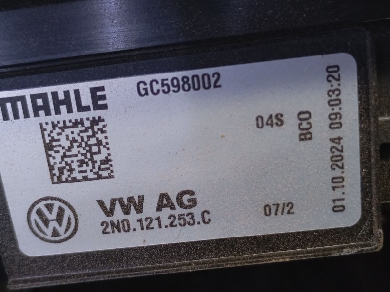 Recambio de radiador agua para volkswagen crafter caja/chasis (sz_) 2.0 tdi rwd referencia OEM IAM   