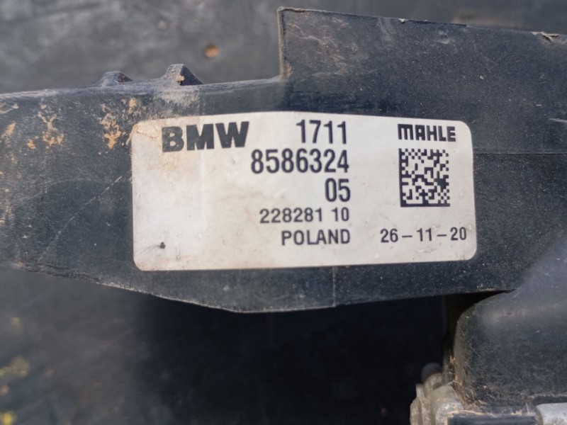 Recambio de radiador agua para bmw 1 (f40) 118 d referencia OEM IAM   