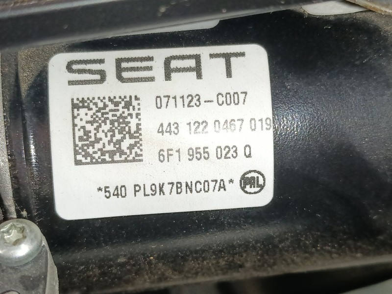 Recambio de motor limpia delantero para seat arona (kj7, kjp) 1.0 tsi referencia OEM IAM   