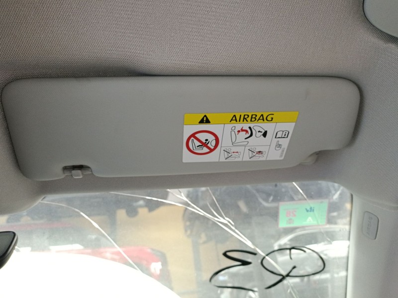 Recambio de parasol derecho para audi q3 (8ub, 8ug) 2.0 tdi referencia OEM IAM   