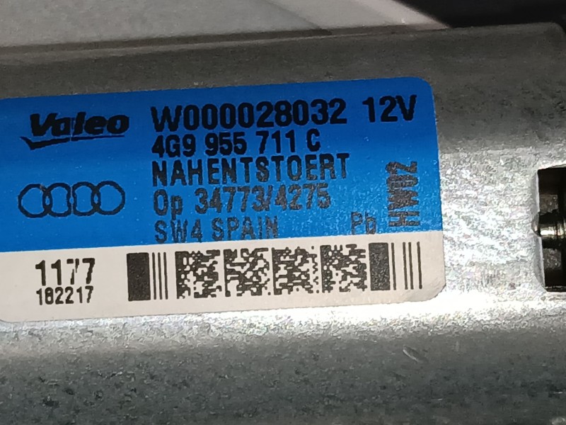 Recambio de motor limpia trasero para audi q3 (8ub, 8ug) 2.0 tdi referencia OEM IAM   