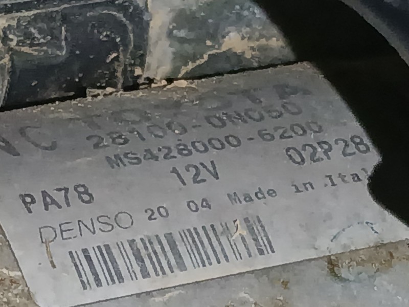 Recambio de motor arranque para toyota auris (_e15_) 1.4 d-4d (nde150_) referencia OEM IAM   