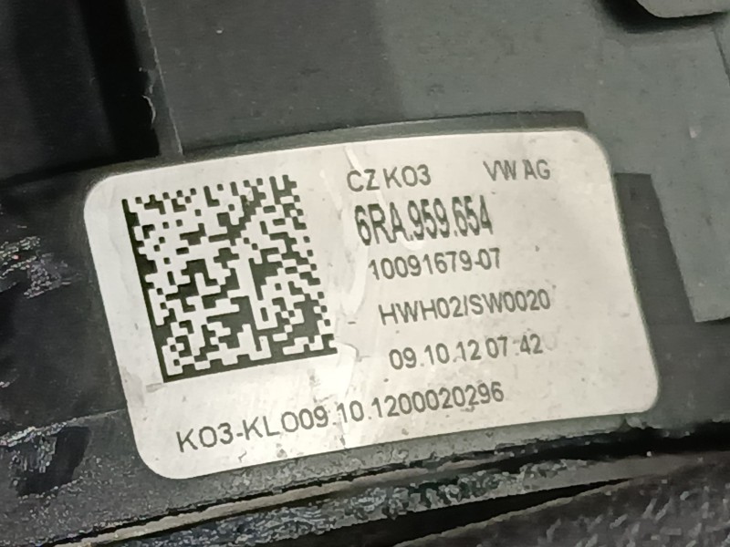 Recambio de anillo airbag para seat toledo iv (kg3) 1.6 tdi referencia OEM IAM 6RA959654  