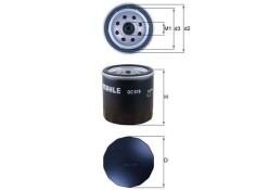 Recambio de filtro aceite para » otros... modelos referencia OEM IAM A210903 757522209793 4009026931745 T1-2-B NUEVO
