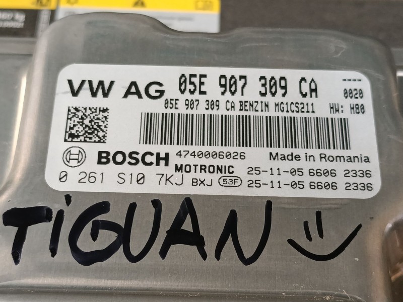 Recambio de centralita motor uce para volkswagen tiguan (ct1) 1.5 etsi referencia OEM IAM   
