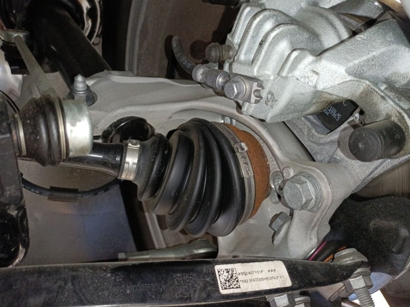 Recambio de mangueta delantera izquierda para volkswagen tiguan (ct1) 1.5 etsi referencia OEM IAM   