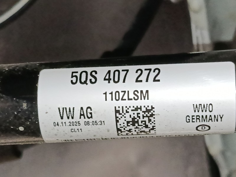 Recambio de transmision delantera derecha para volkswagen tiguan (ct1) 1.5 etsi referencia OEM IAM 5QS407272  