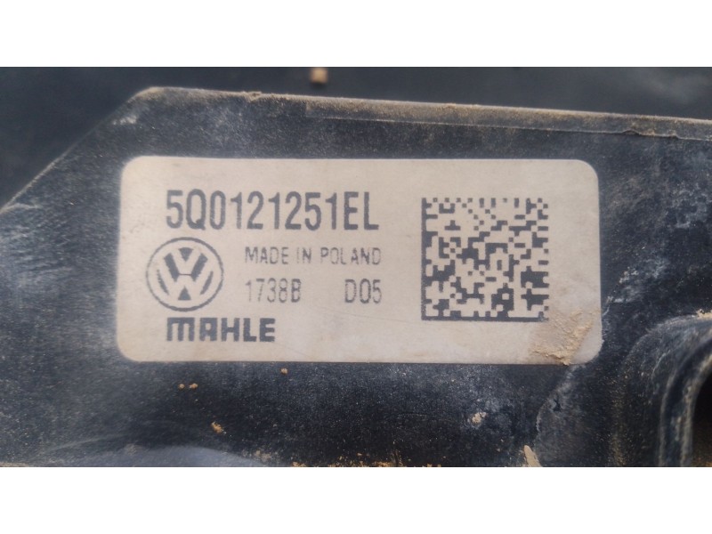 Recambio de radiador agua para seat ibiza sc (6j1) reference referencia OEM IAM   