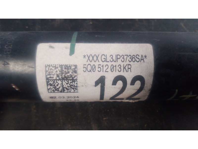 Recambio de amortiguador trasero izquierdo para volkswagen t-roc (a11, d11) 1.5 tsi referencia OEM IAM 5Q0512013KR  