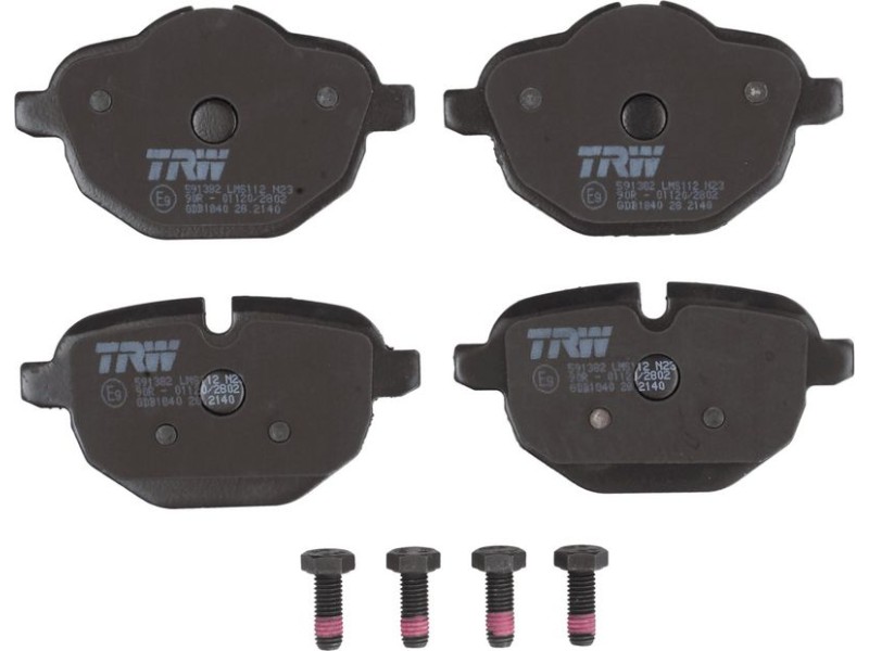 Recambio de juego pastillas de frenos para bmw 5 (f10) 520 d referencia OEM IAM B111230 GDB1840 3322938017095 