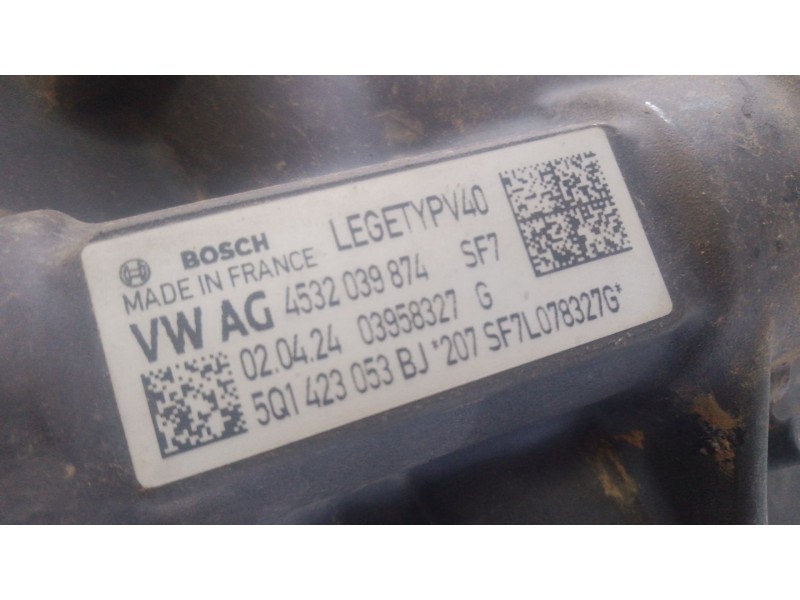 Recambio de cremallera direccion para volkswagen t-roc (a11, d11) 1.5 tsi referencia OEM IAM   
