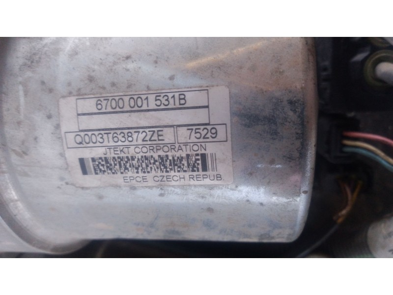 Recambio de cremallera direccion para peugeot 207 active referencia OEM IAM 6700001531B Q003T63872ZE 