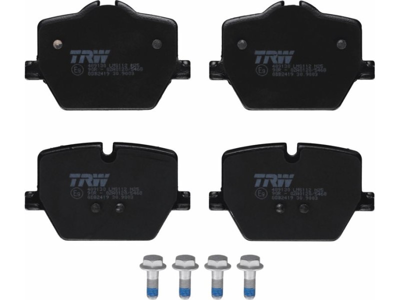 Recambio de juego pastillas de frenos para bmw 3 (g20, g80, g28) 330 d referencia OEM IAM B111668 GDB2419 3322938554903 T1-1-B N