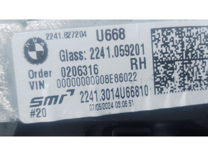 Recambio de retrovisor derecho electrico para bmw 3 (g20, g80, g28) 318 d mild-hybrid referencia OEM IAM   