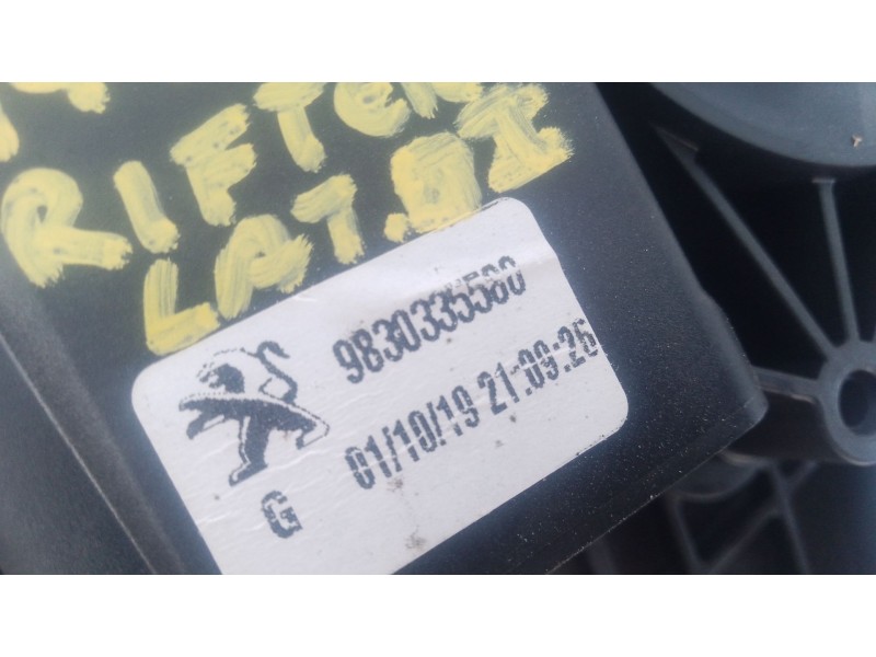 Recambio de elevalunas trasero izquierdo para peugeot rifter 1.5 bluehdi 130 referencia OEM IAM   