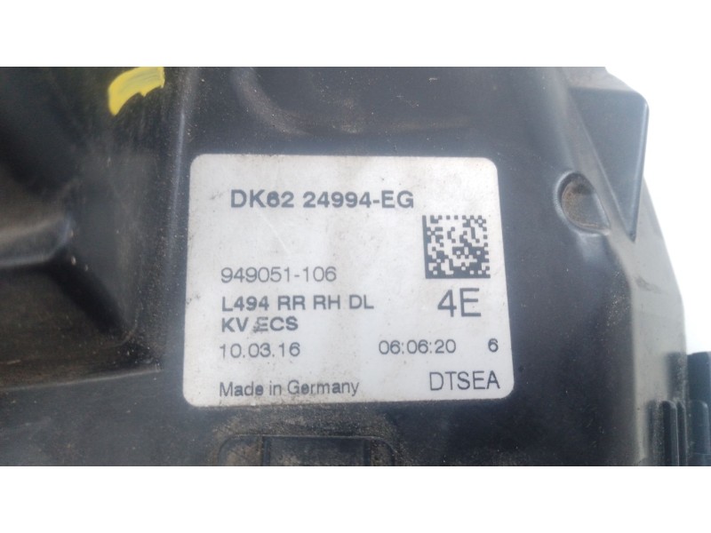 Recambio de cerradura puerta trasera derecha para land rover range rover sport ii (l494) 3.0 sdv6 4x4 referencia OEM IAM   