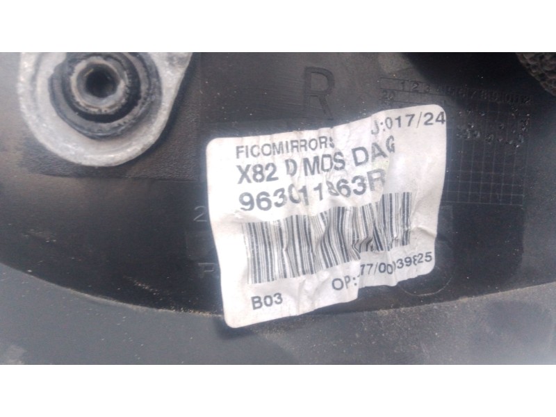 Recambio de retrovisor derecho electrico para renault trafic iii autobús (jg_) 2.0 dci 150 (jgmu) referencia OEM IAM   