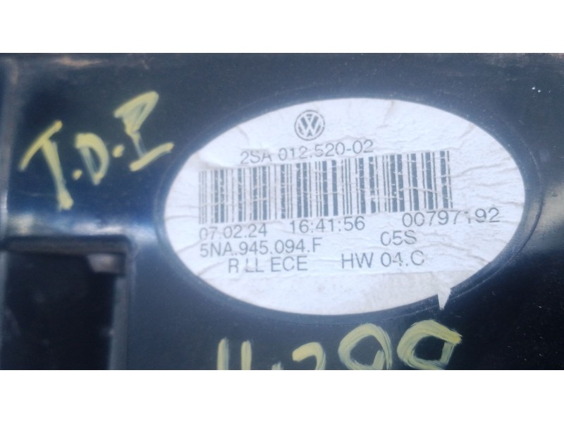 Recambio de piloto trasero derecho porton para volkswagen tiguan (ad1, ax1) 1.5 tsi referencia OEM IAM   