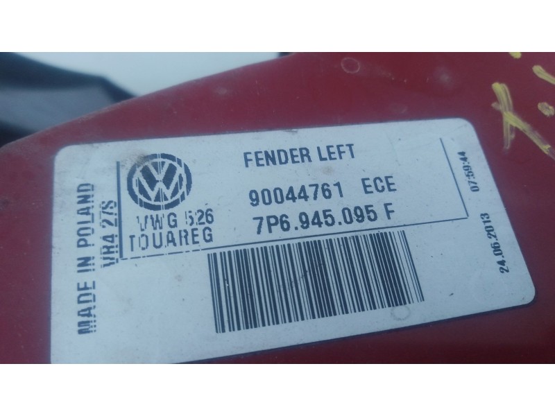 Recambio de piloto trasero izquierdo para volkswagen touareg (7p5, 7p6) 3.0 v6 tdi referencia OEM IAM   