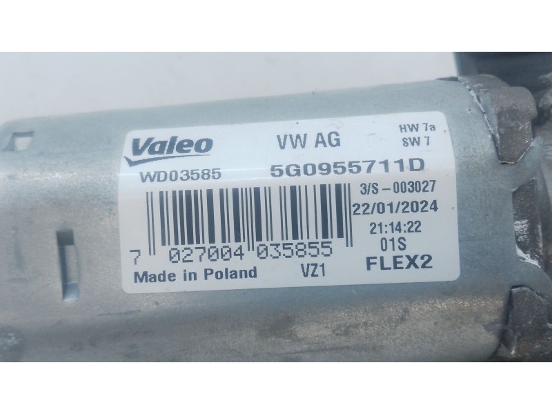 Recambio de motor limpia trasero para volkswagen polo vi (aw1, bz1, ae1, bz3) 1.0 tsi referencia OEM IAM 5G0955711D  