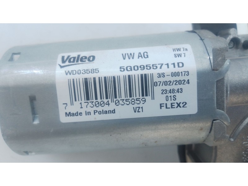 Recambio de motor limpia trasero para volkswagen tiguan (ad1, ax1) 2.0 tdi referencia OEM IAM 5G0955711D  
