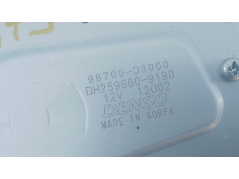 Recambio de motor limpia trasero para hyundai tucson (tl, tle) 1.6 gdi referencia OEM IAM 98700D3000 2596009190 