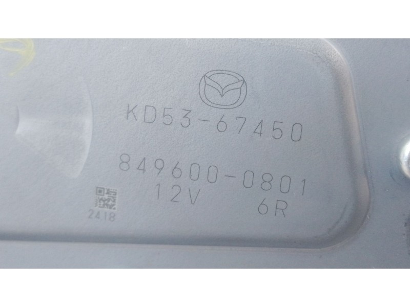 Recambio de motor limpia trasero para mazda cx-5 style 4wd referencia OEM IAM 8496000801 KD5367450 