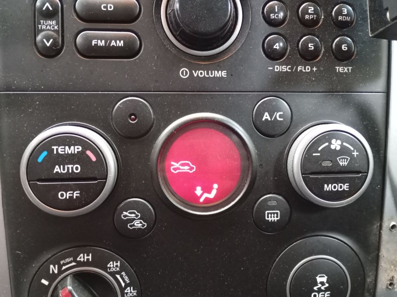 Recambio de mando climatizador para suzuki grand vitara ii (jt, te, td) 1.9 ddis a las 4 ruedas (jt419, td44, jb419wd, jb419xd) 