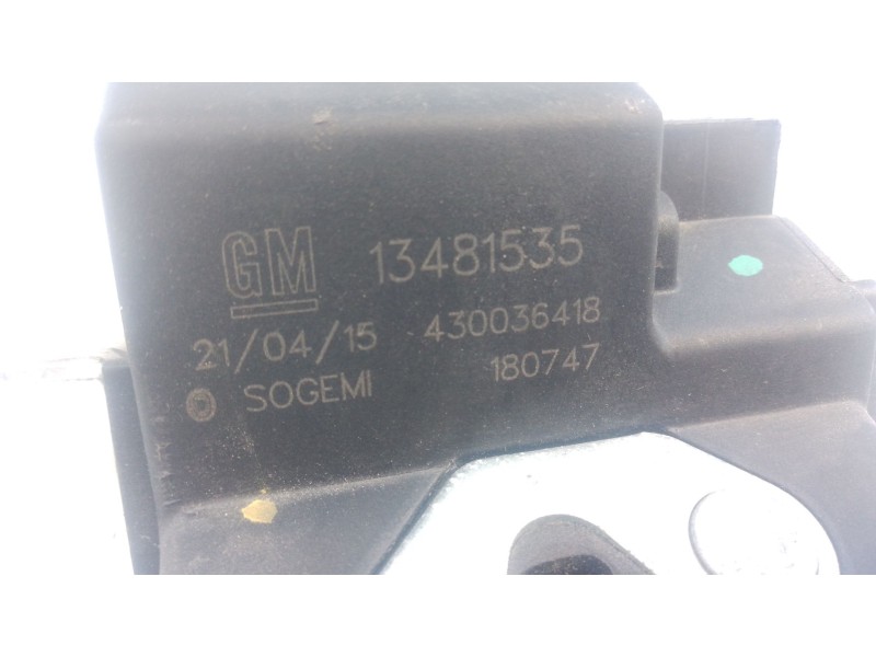 Recambio de cerradura maletero / porton para opel corsa e (x15) 1.4 (08, 68) referencia OEM IAM   