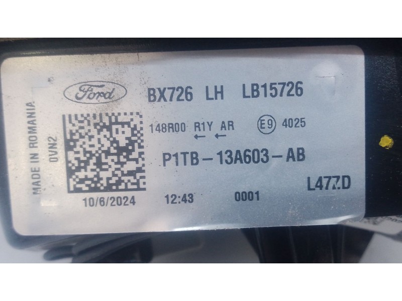 Recambio de piloto trasero izquierdo porton para ford puma (j2k, cf7) 1.0 ecoboost mhev referencia OEM IAM   