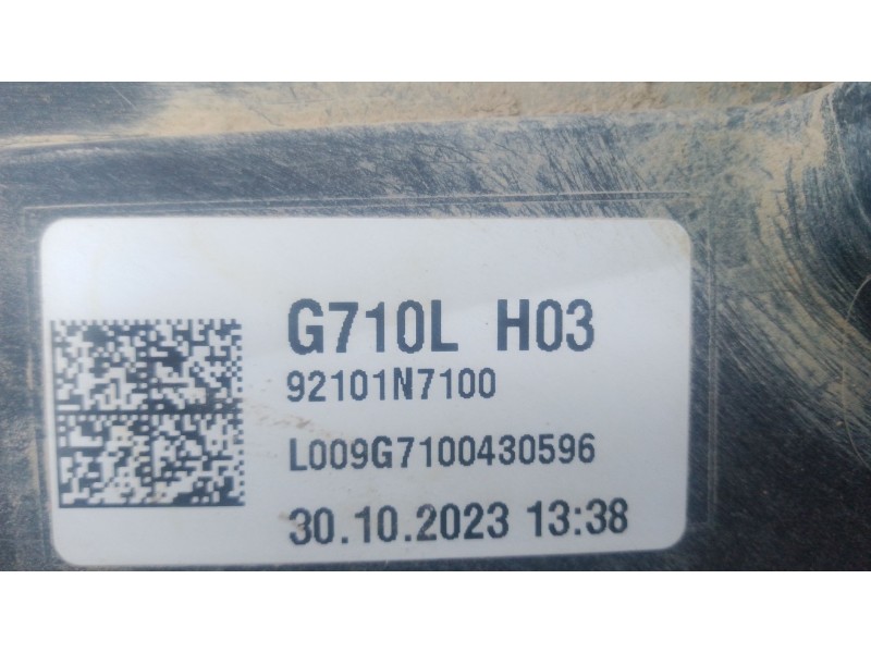Recambio de faro izquierdo xenon para hyundai tucson (nx4e, nx4a) 1.6 t-gdi hybrid 48v referencia OEM IAM   